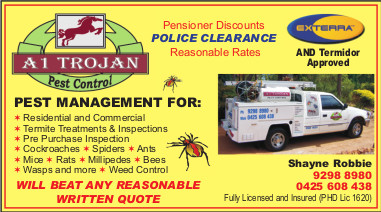 Listing forA1 Trojan Pest Control