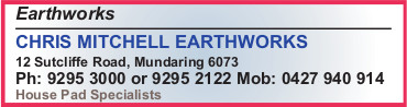 Category listing for Chris Mitchell Earthworks