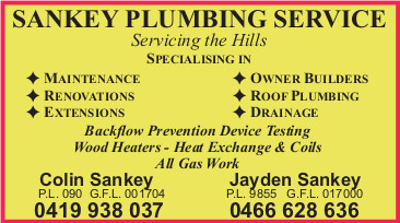 Listing for Sankey Plumbing