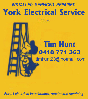 Listing for York Electrical service