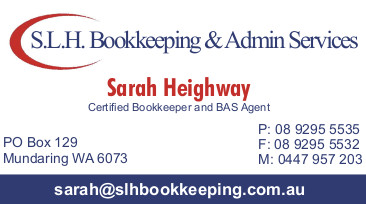 Listing for S.L.H. Bookkeeping and Admin Services